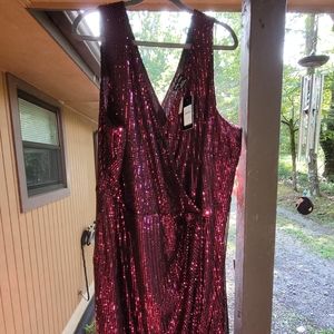 City Chic sequin dress. Size 24